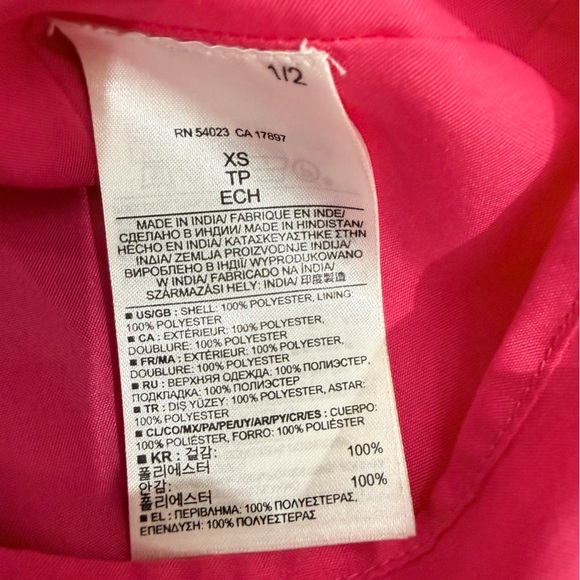 Banana Republic Fuchsia and Black Tank Top - Picture 4 of 4